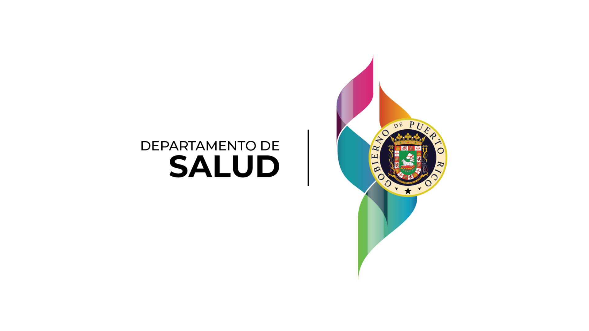 Imagen del logo del Departamento de Salud del Gobierno de Puerto Rico.