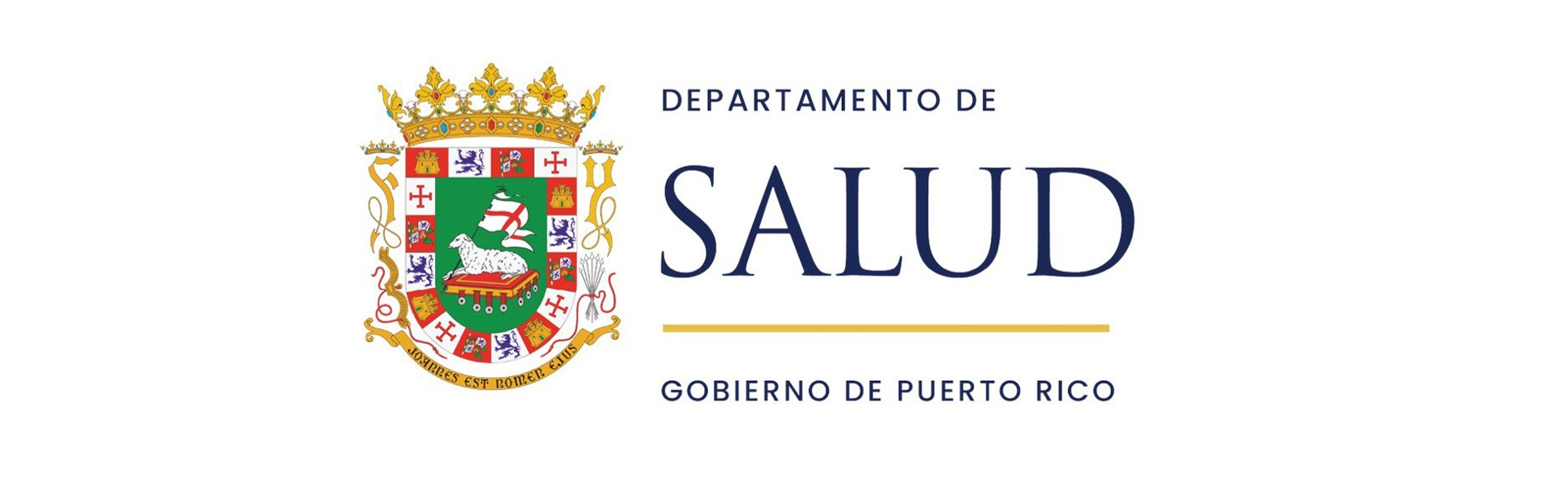 Imagen del logo del Departamento de Salud del Gobierno de Puerto Rico.