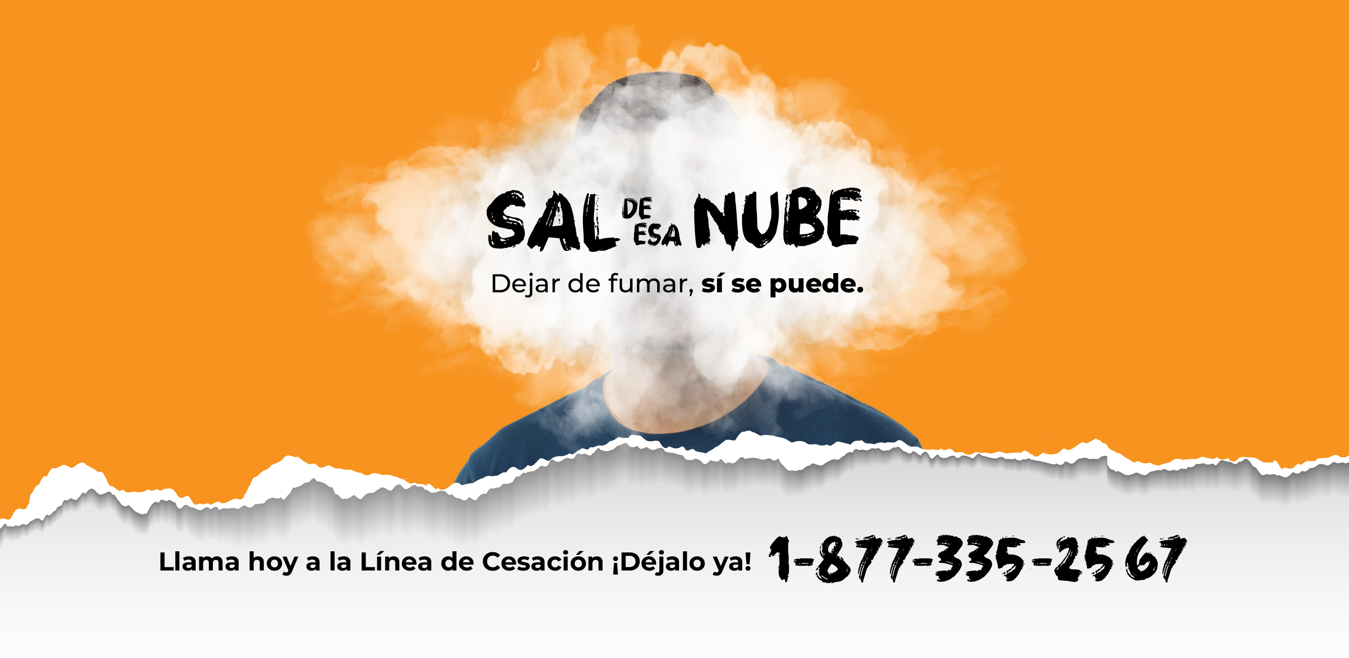 Sal de esa nube