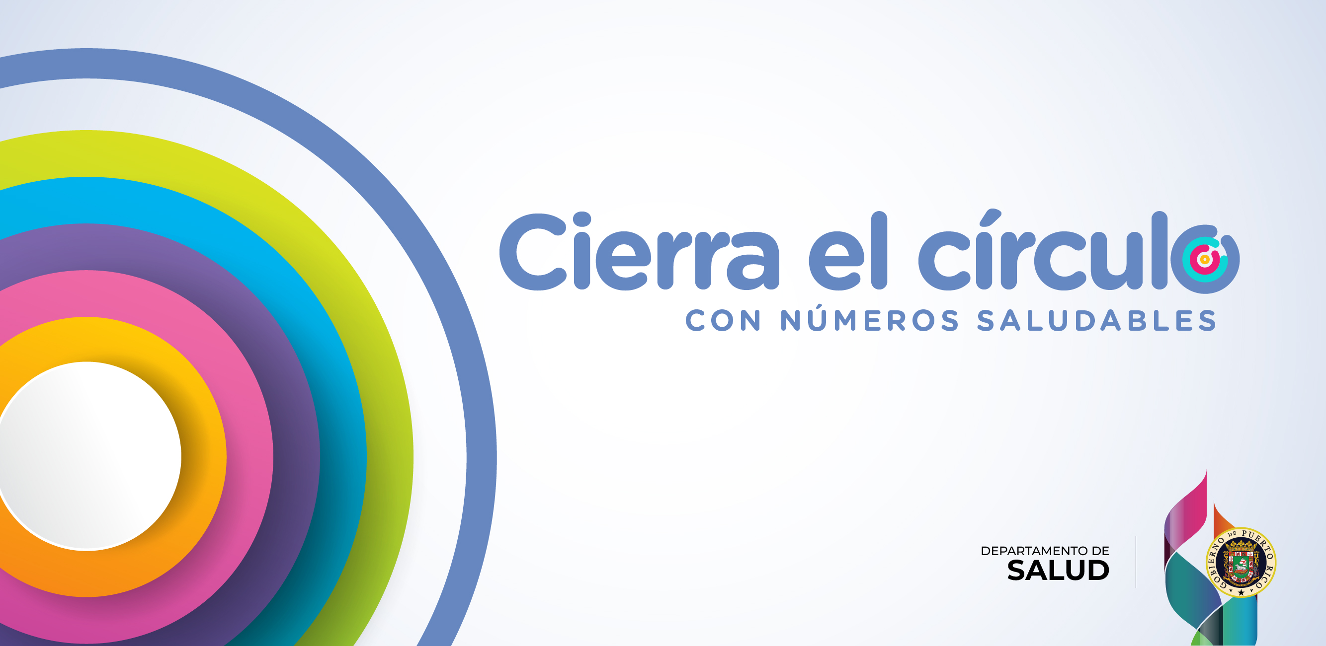 Cierra el círculo con números saludables